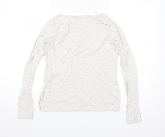 Vera Moda Womens Grey Knit Pullover Jumper Size S