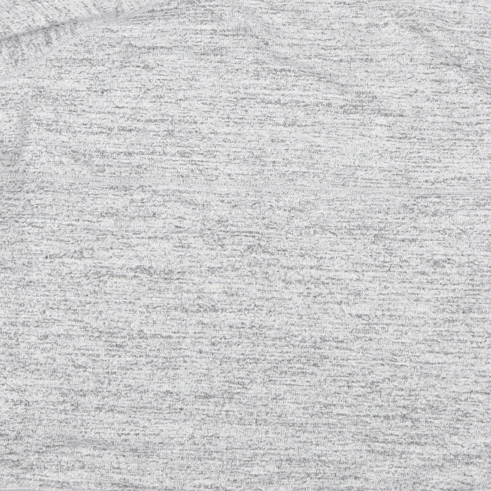 Brand and care label for Gap women’s grey knit jumper, size S