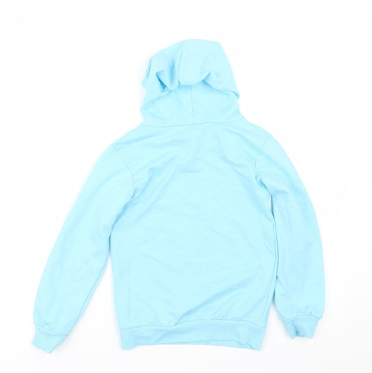 dgfstm Girls Blue Pullover Hoodie Size 7 Years