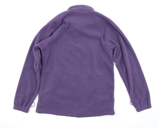 Outdoor Essentials Womens Pink Jacket Size 8 - fleece