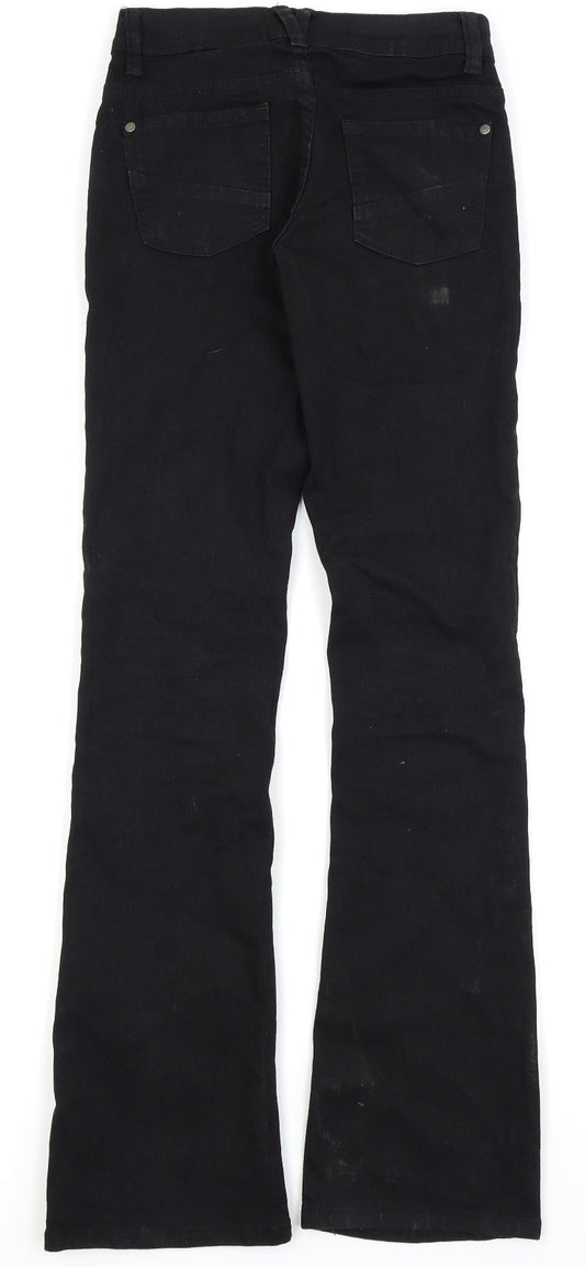 Denim and co Womens Black Skinny Jeans Size 6 L26 in