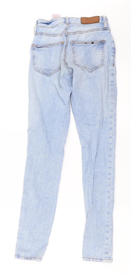 Noisy may Womens Blue Denim Skinny Jeans Size 25 in L30 in