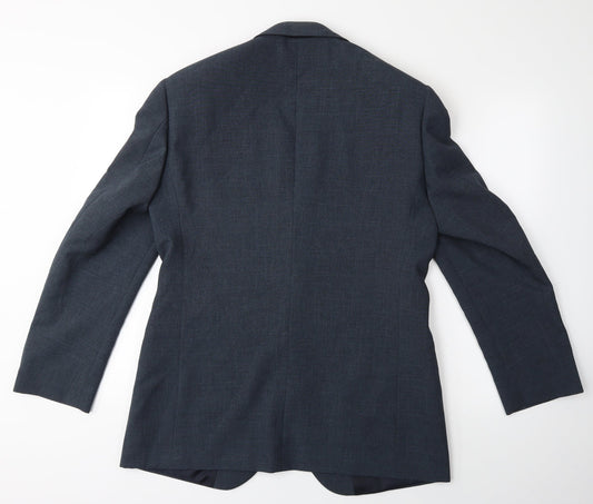Marks and Spencer Mens Blue Jacket Suit Jacket Size 38