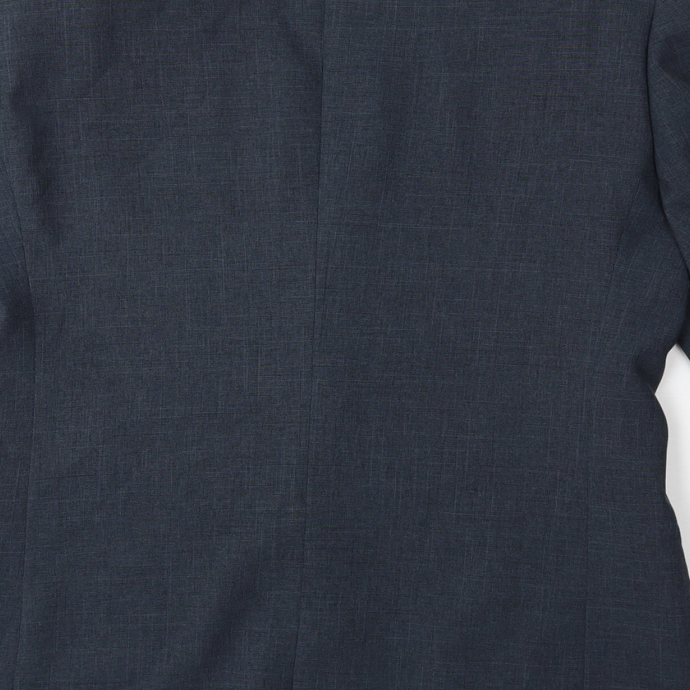 Marks and Spencer Mens Blue Jacket Suit Jacket Size 38