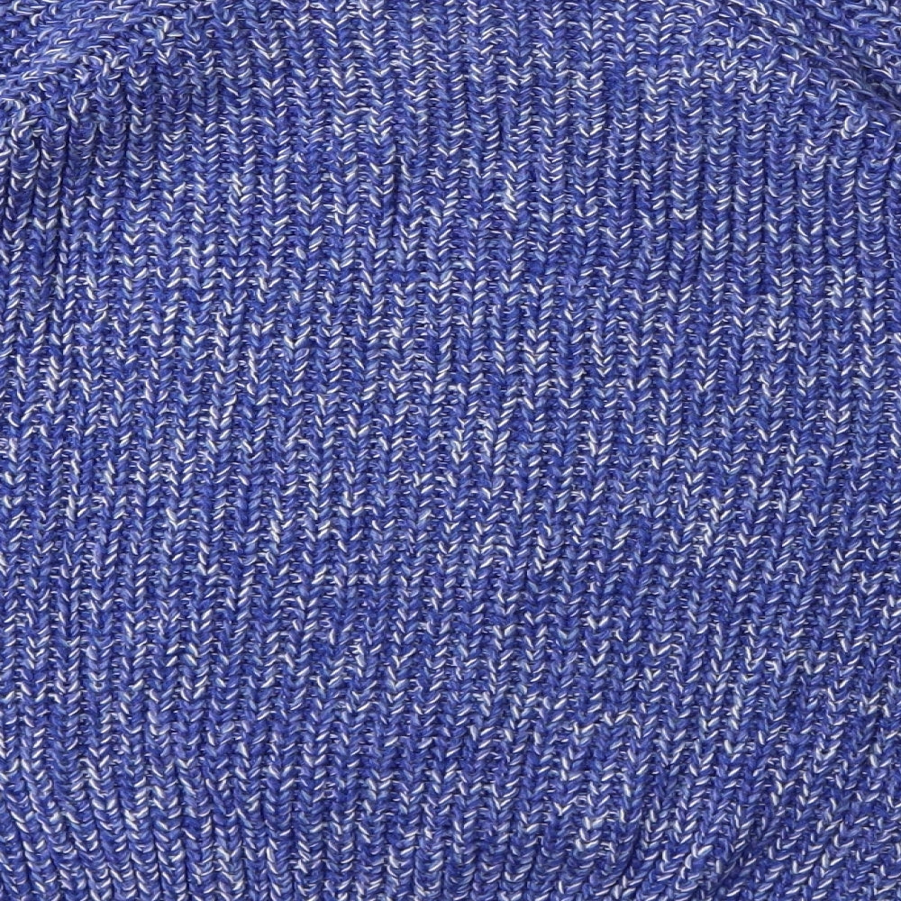 Marks and Spencer Womens Blue Knit Pullover Jumper Size 14
