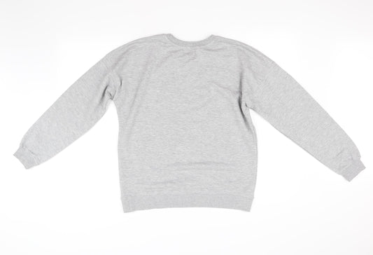 New Look Womens Grey Pullover Jumper Size 12