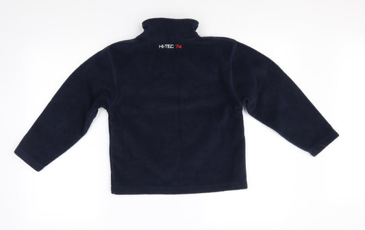 Hi Tec Girls Blue Pullover Jumper Size 7-8 Years