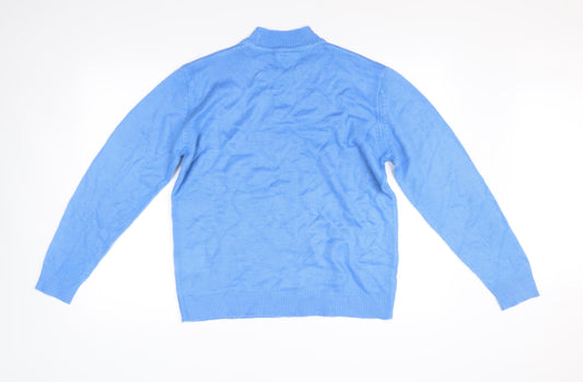 Damart Womens Blue Pullover Jumper Size 10