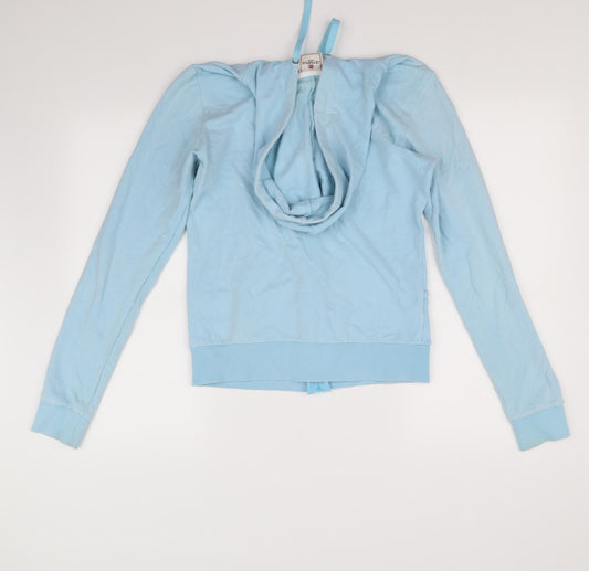 Olympus Womens Blue Full Zip Jumper Size 12