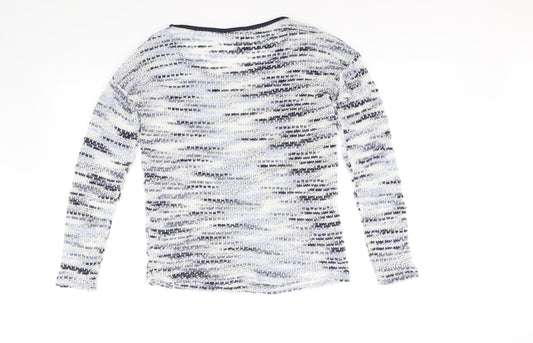Dorothy Perkins Womens White Pullover Jumper Size 10