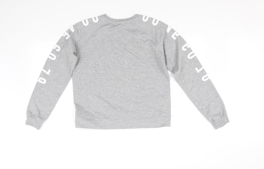 Miss E-vie Womens Grey Pullover Jumper Size 14