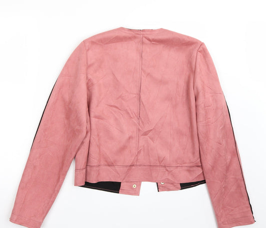 Primark Womens Pink Jacket Coat Size 14
