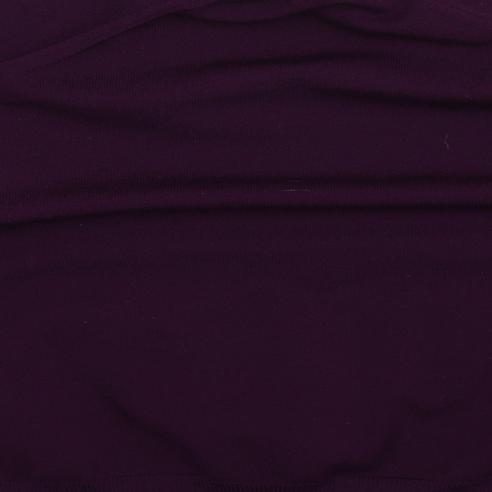 Berkertex Womens Purple Knit Pullover Jumper Size 16