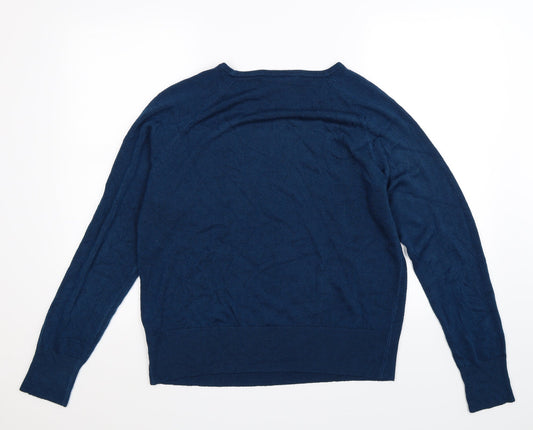 Originals Womens Blue Knit Pullover Jumper Size 18
