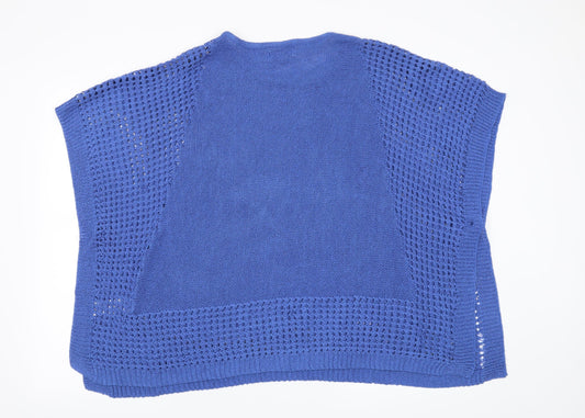 Nightingales Womens Blue Pullover Jumper Size 16