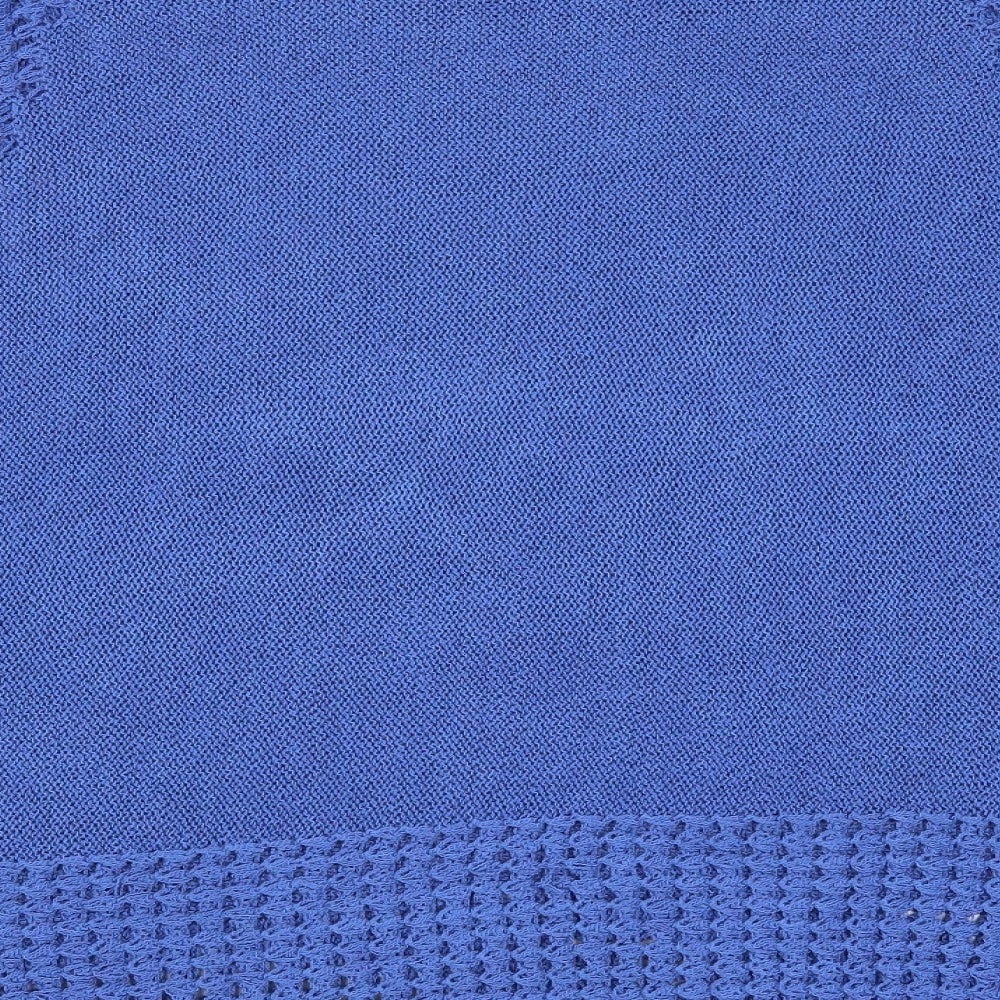 Brand and care label for Nightingales women’s blue jumper, size UK 16