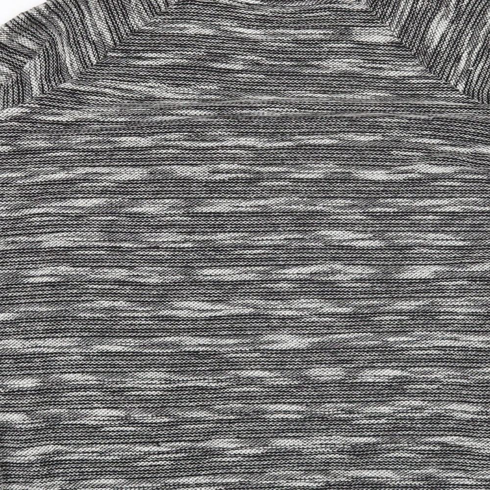 Brand and care label for Only women’s black cardigan jumper, size XS