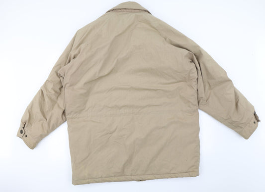 Antarex Mens Beige Jacket Size L