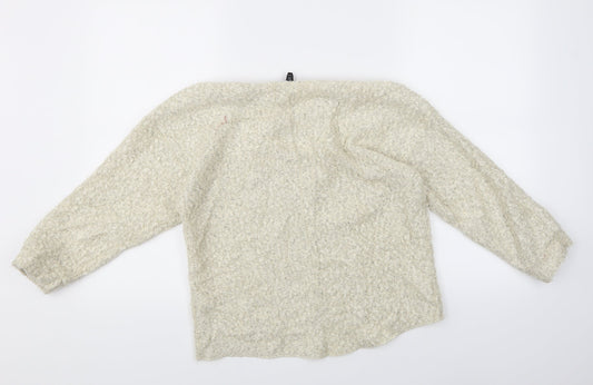 Topshop Womens Ivory Pullover Jumper Size 8