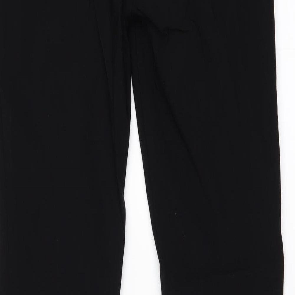 New Look Womens Black Trousers Size 12 L27 in