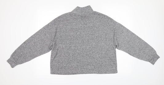 New Look Womens Grey Pullover Jumper Size S