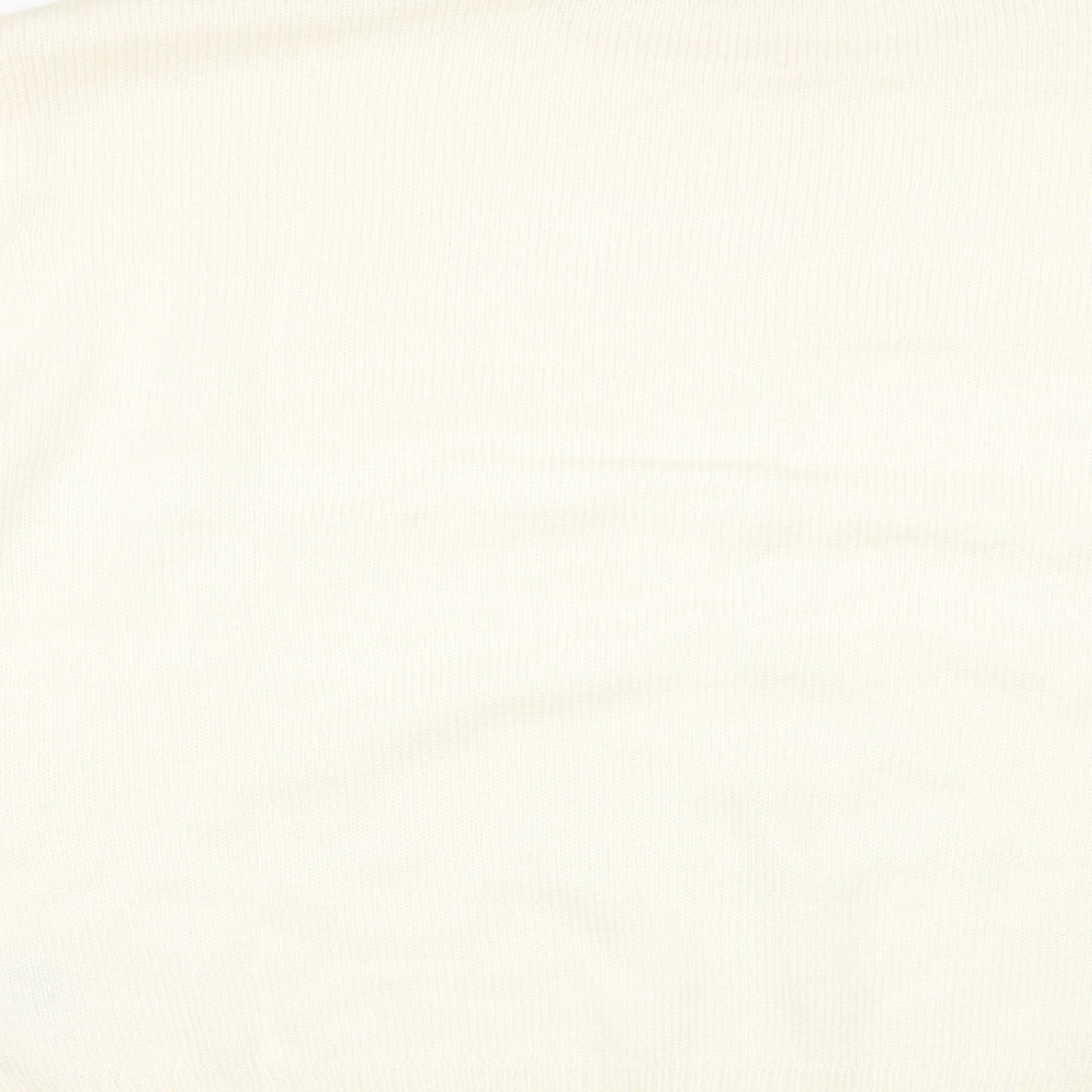 Damart Womens White Pullover Jumper Size L