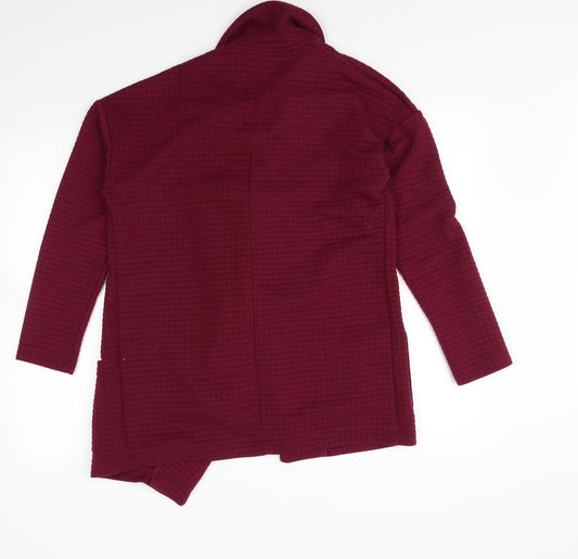 George Womens Purple Jacket Size 8