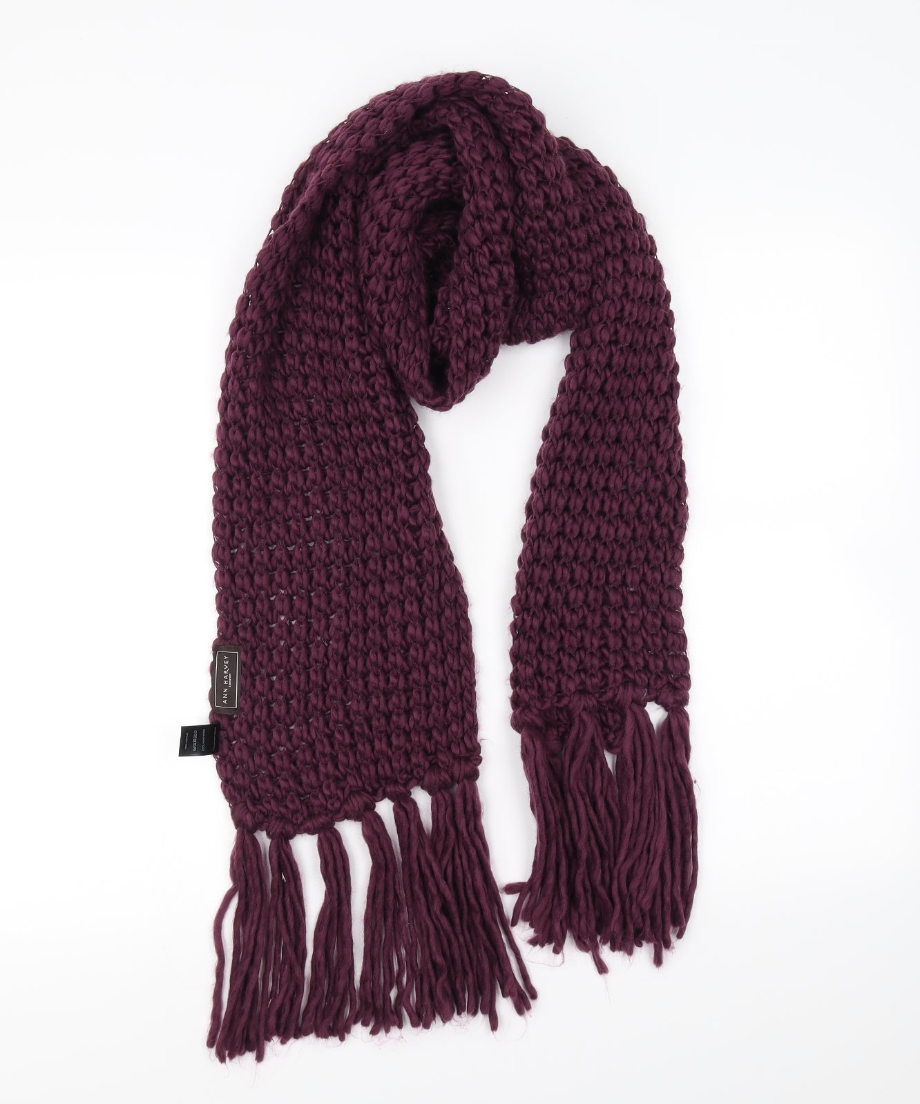 Preworn Womens Purple Scarf