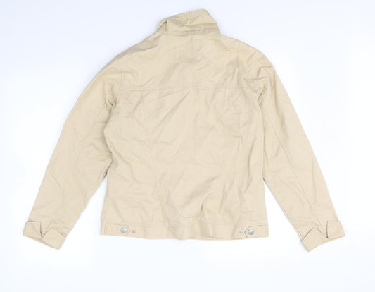 SQV Womens Beige Jacket Size 14