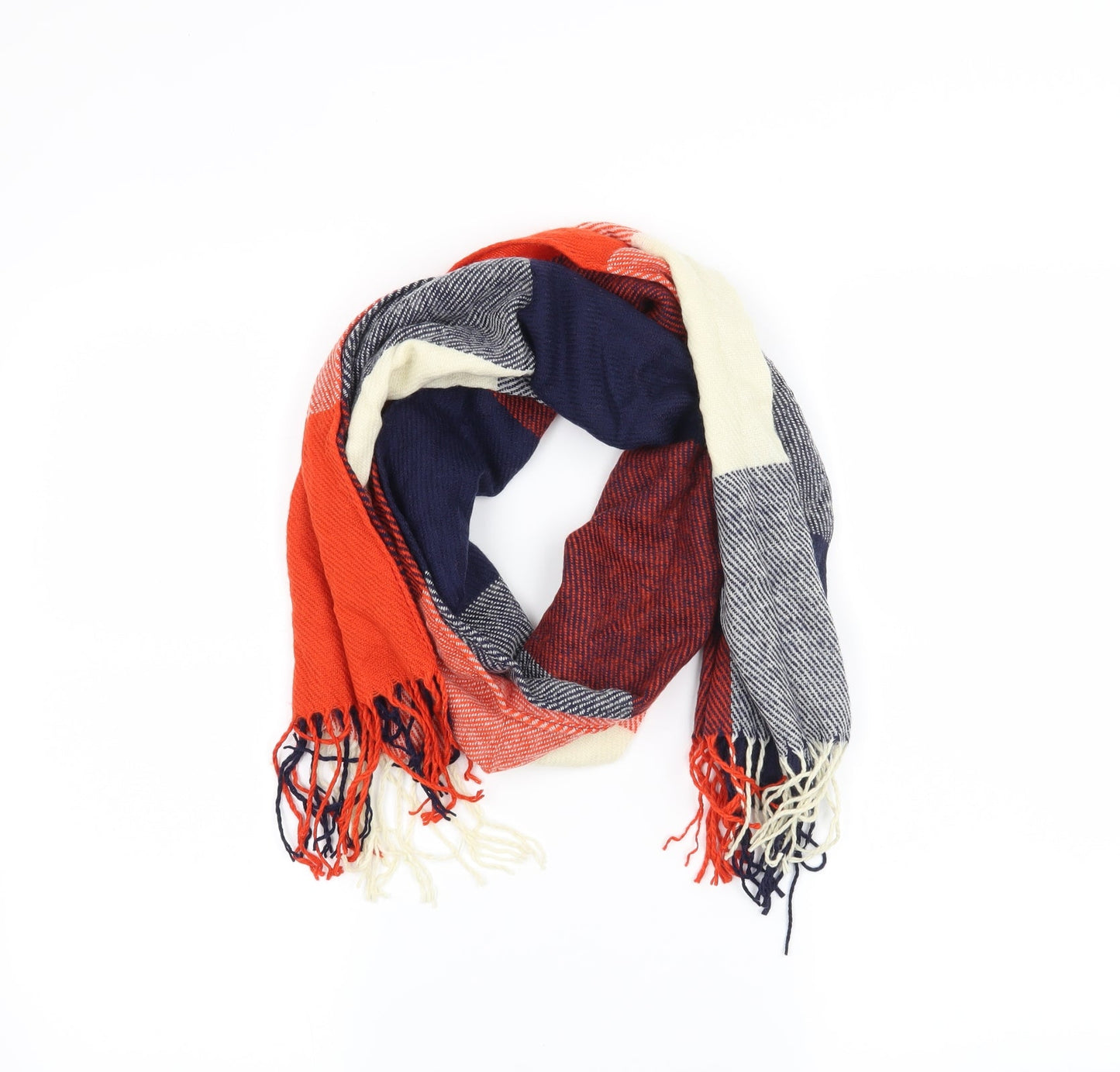 Preworn Womens Red Scarf