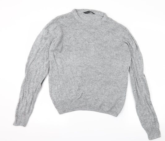 Cedar Wood State Mens Grey Pullover Jumper Size S