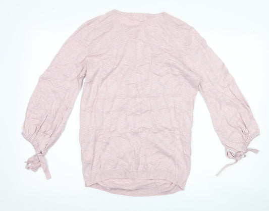 H&M Womens Pink Pullover Jumper Size M