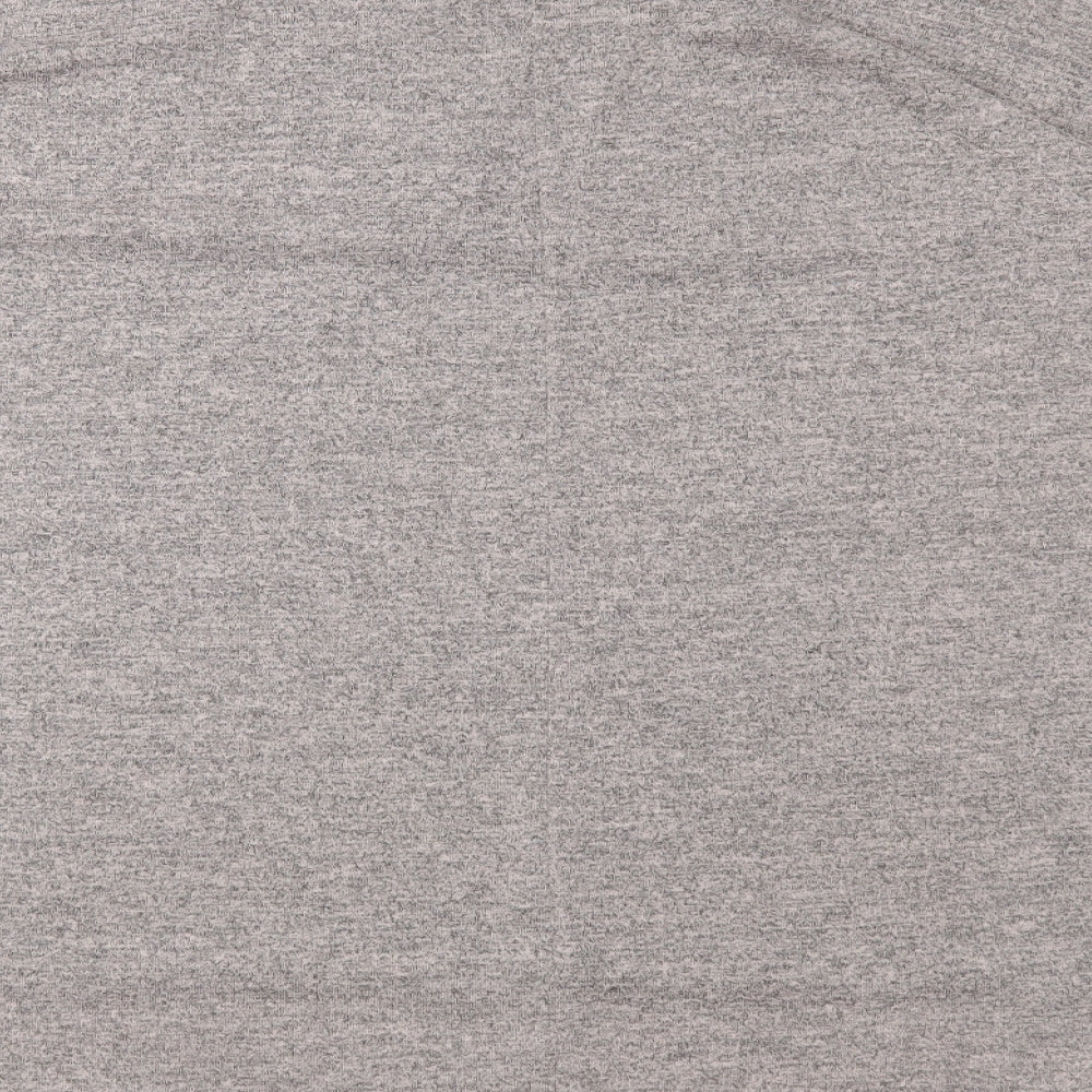 Brand and care label for Julietta women’s pink jersey jumper, size M