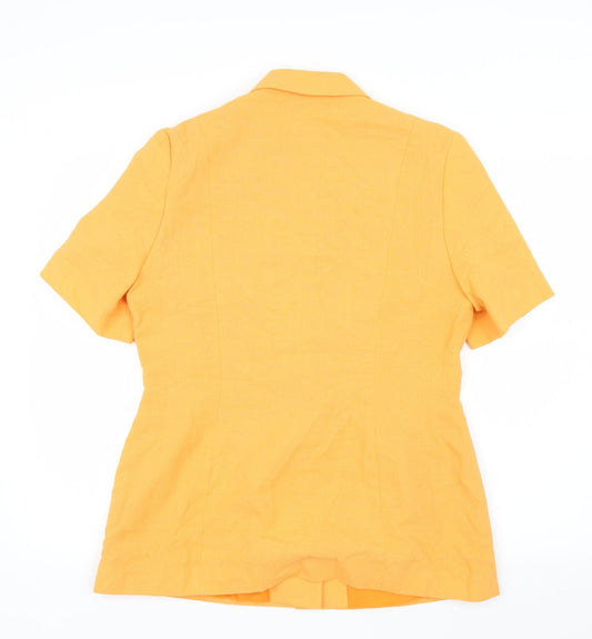 Dorothy Perkins Womens Orange Jacket Size 16