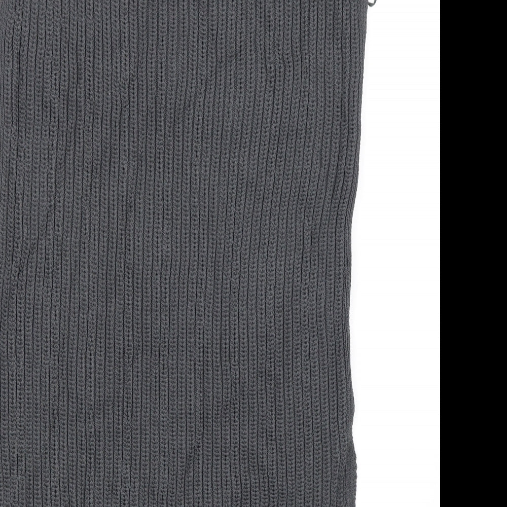 Brand and care label for Next women’s grey jumper, size UK 6