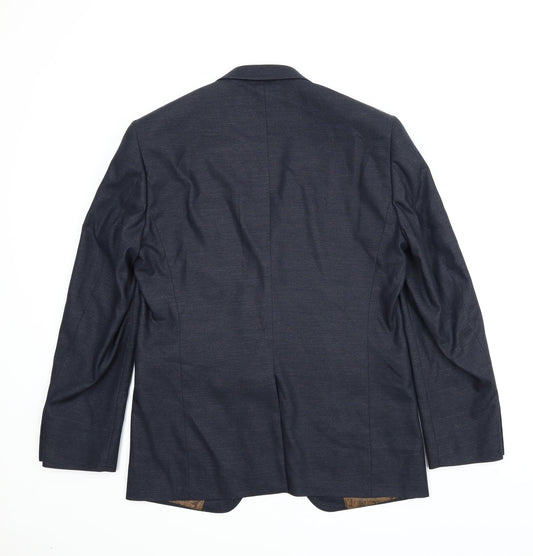 NEXT Mens Blue Jacket Suit Jacket Size 42