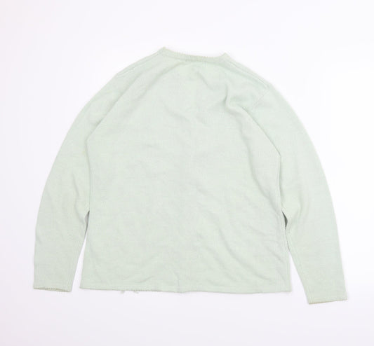 Alibi Womens Green Cardigan Jumper Size 18