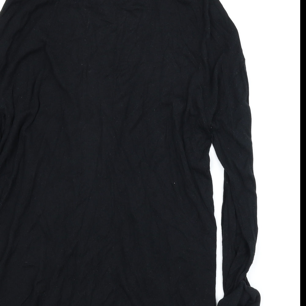 H&M Womens Black Cardigan Jumper Size M