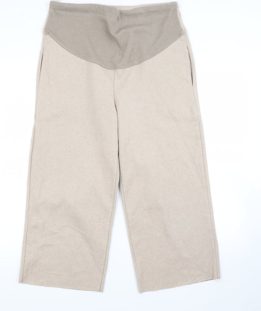 Little forrest Womens Beige Jogger Trousers Size M L23 in