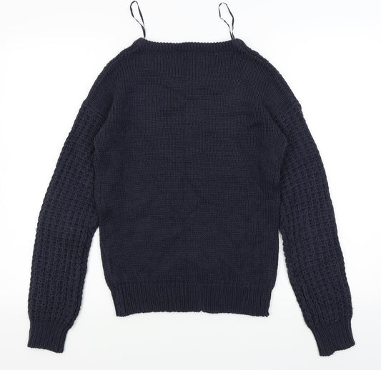 Terranova Mens Blue Pullover Jumper Size S