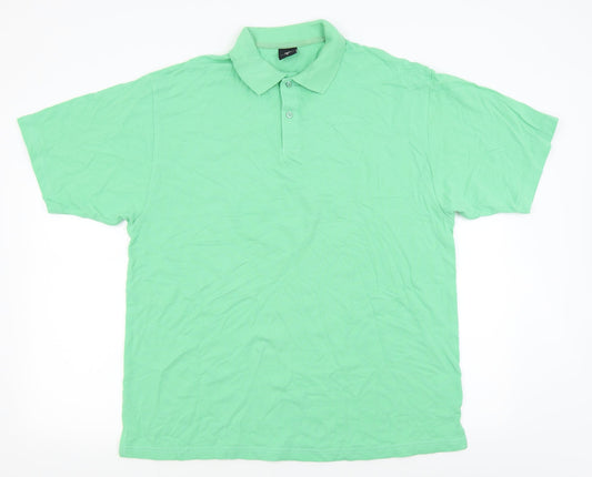 Pegasus Mens Green Polo Size M