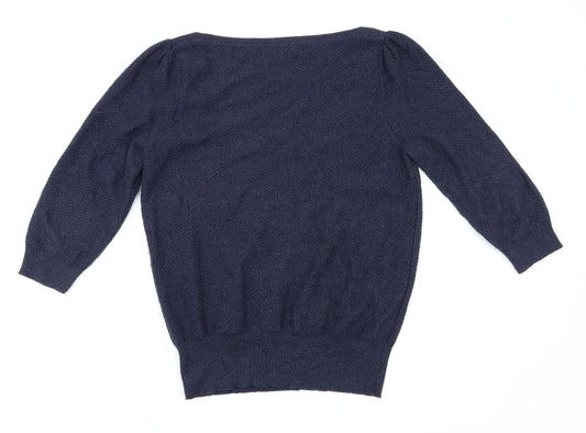 BHS Womens Blue Pullover Jumper Size 14