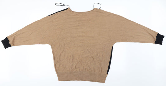 BPC Womens Beige Pullover Jumper Size M