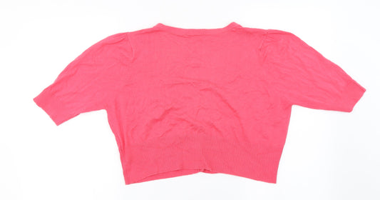 Marks and Spencer Womens Pink Pullover Jumper Size 18