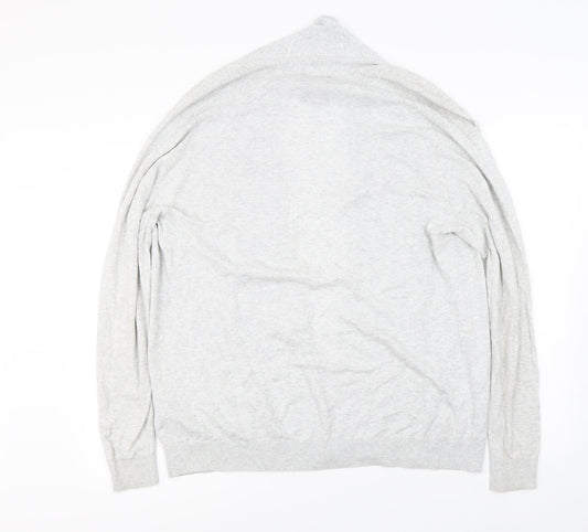 ASOS Womens Grey Cardigan Jumper Size M
