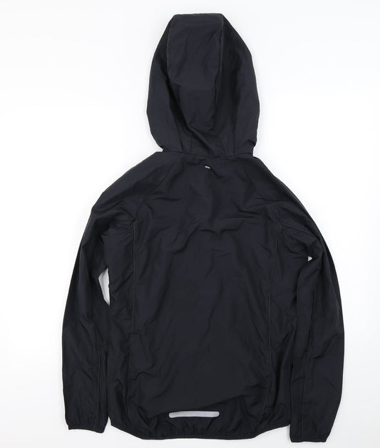 target active Womens Black Full Zip Hoodie Size 8