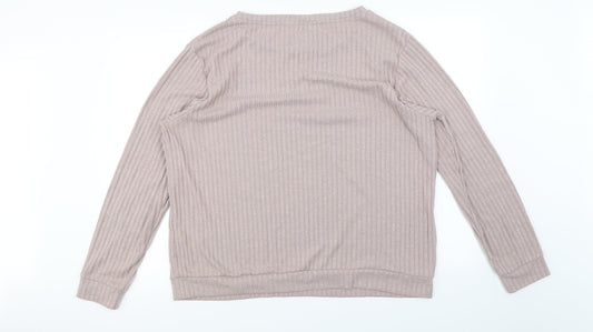 Love to Lounge Womens Grey Pullover Jumper Size XL