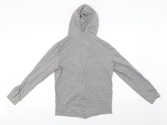 Redhering Womens Grey Full Zip Hoodie Size XS