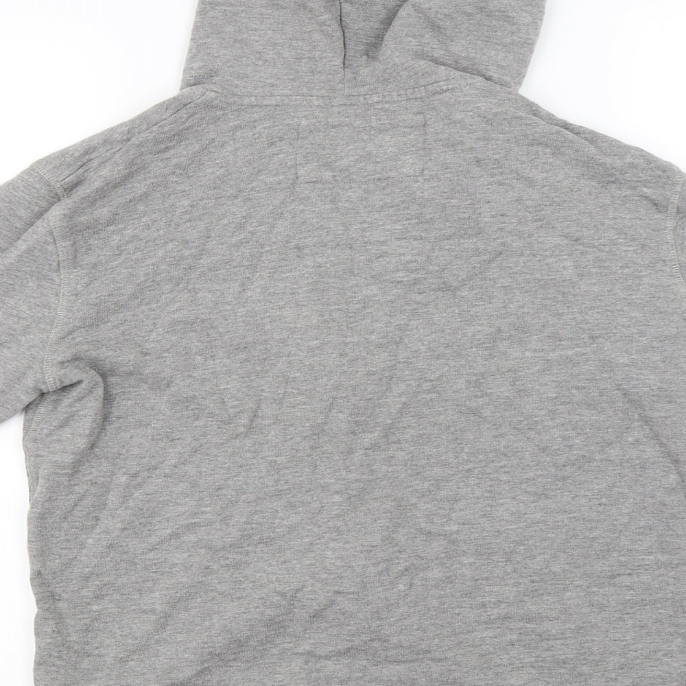 Brand and care label for Red Herring women’s grey full zip hoodie, size XS