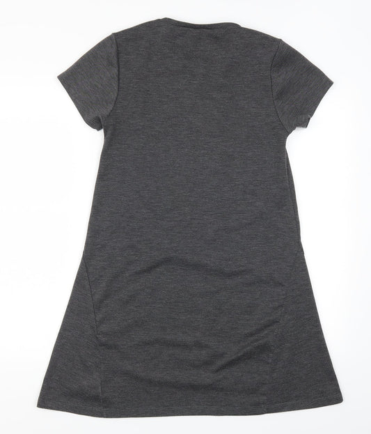 Zara Womens Grey A-Line Size M